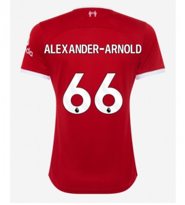 Liverpool Alexander-Arnold #66 Kotipaita Naisten 2023-24 Lyhyet Hihat